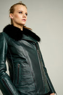 Stella Kadın Deri Ceket | Derimod Stella Kadın Deri Ceket | Derimod