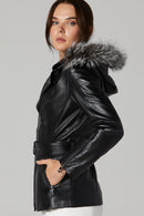 Nikita Kadın Deri Ceket | Derimod Nikita Kadın Deri Ceket | Derimod