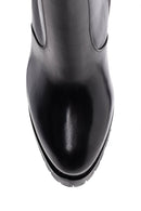 Women's Heeled Leather Boots | Derimod Women's Heeled Leather Boots | Derimod