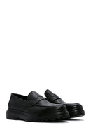 Erkek Siyah Deri Casual Loafer | Derimod Erkek Siyah Deri Casual Loafer | Derimod