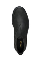 Geox Men's Black Spherica Ec7 Leather Chelsea Boots | Derimod Geox Men's Black Spherica Ec7 Leather Chelsea Boots | Derimod