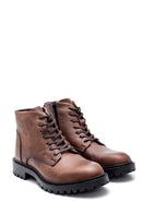 Men's Leather Zippered Boots | Derimod Men's Leather Zippered Boots | Derimod
