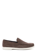 Derimod Fly Erkek Vizon Süet Deri Loafer | Derimod Derimod Fly Erkek Vizon Süet Deri Loafer | Derimod