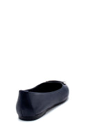 Women's Leather Buckle Detailed Ballerinas | Derimod Women's Leather Buckle Detailed Ballerinas | Derimod