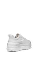 Geox Kadın Beyaz D Xtors D - Mesh + Geobuck Bağcıklı Kalın Tabanlı Sneaker | Derimod Geox Kadın Beyaz D Xtors D - Mesh + Geobuck Bağcıklı Kalın Tabanlı Sneaker | Derimod