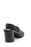 Women's Leather Thick Heeled Sandals | Derimod Women's Leather Thick Heeled Sandals | Derimod