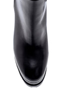 Women's Leather Platform Heeled Boots | Derimod Women's Leather Platform Heeled Boots | Derimod