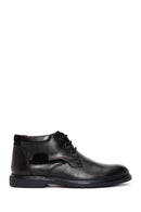 Men's Black Leather Casual Boots | Derimod Men's Black Leather Casual Boots | Derimod