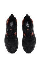Derimod Zero Men's Black Lace Up Fabric Sneaker | Derimod Derimod Zero Men's Black Lace Up Fabric Sneaker | Derimod