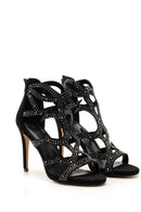 Women's Studded Detailed Heeled Shoes | Derimod Women's Studded Detailed Heeled Shoes | Derimod