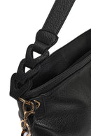 Woman Black Long-Strap Shoulder Bag | Derimod Woman Black Long-Strap Shoulder Bag | Derimod