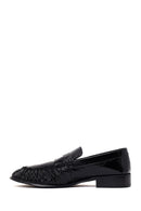Kadın Siyah Deri Maskülen Loafer | Derimod Kadın Siyah Deri Maskülen Loafer | Derimod