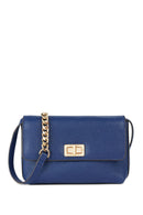 Geox Kadın Lacivert Liliane Uzun Askılı Deri Çapraz Çanta | Derimod Geox Kadın Lacivert Liliane Uzun Askılı Deri Çapraz Çanta | Derimod