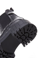 Women's Black Leather Chelsea Boots | Derimod Women's Black Leather Chelsea Boots | Derimod