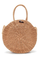 Women's Straw Shoulder Bag | Derimod Women's Straw Shoulder Bag | Derimod