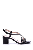 Kadın Örgü Detaylı Topuklu Ayakkabı | Derimod Kadın Örgü Detaylı Topuklu Ayakkabı | Derimod