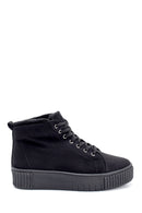 Women's Suede Fur Detailed Boots | Derimod Women's Suede Fur Detailed Boots | Derimod