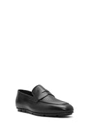 Erkek Siyah Deri Loafer | Derimod Erkek Siyah Deri Loafer | Derimod