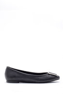 Women's Ballerinas with Buckle Detail | Derimod Women's Ballerinas with Buckle Detail | Derimod