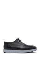 Men's Black Lace Up Leather Casual Shoes | Derimod Men's Black Lace Up Leather Casual Shoes | Derimod