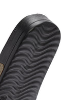 Men's Mink Double Buckle Suede Leather Slippers | Derimod Men's Mink Double Buckle Suede Leather Slippers | Derimod