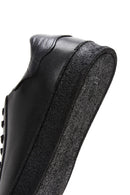 Men's Black Leather Sneaker | Derimod Men's Black Leather Sneaker | Derimod