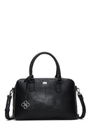Women's Black Long Strap Casual Shoulder Bag | Derimod Women's Black Long Strap Casual Shoulder Bag | Derimod