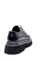 Women's Leather Patent Leather Thick Soled Shoes | Derimod Women's Leather Patent Leather Thick Soled Shoes | Derimod