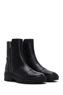Women's Black Thick Soled Boots | Derimod Women's Black Thick Soled Boots | Derimod