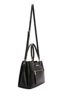 Women's Black Long Strap Shoulder Bag | Derimod Women's Black Long Strap Shoulder Bag | Derimod