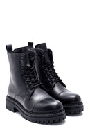 Women's Leather Zippered Boots | Derimod Women's Leather Zippered Boots | Derimod