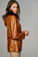 Cuba Kadın Deri Ceket | Derimod Cuba Kadın Deri Ceket | Derimod