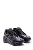 Kadın Yüksek Tabanlı Deri Sneaker | Derimod Kadın Yüksek Tabanlı Deri Sneaker | Derimod