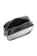 Women's Black Long Strap Stone Cross Bag | Derimod Women's Black Long Strap Stone Cross Bag | Derimod