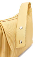 Women's Yellow Long Strap Accessory Detailed Printed Handbag | Derimod Women's Yellow Long Strap Accessory Detailed Printed Handbag | Derimod
