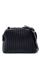 Women's Knitted Detailed Crossbody Bag | Derimod Women's Knitted Detailed Crossbody Bag | Derimod