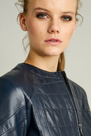 Sarah Kadın Deri Ceket | Derimod Sarah Kadın Deri Ceket | Derimod