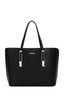Women's Black Long Strap Shoulder Bag | Derimod Women's Black Long Strap Shoulder Bag | Derimod