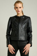 Marisa Kadın Deri Ceket | Derimod Marisa Kadın Deri Ceket | Derimod