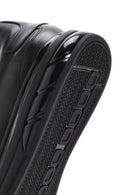 Men's Black Lace-up Leather Sneaker | Derimod Men's Black Lace-up Leather Sneaker | Derimod