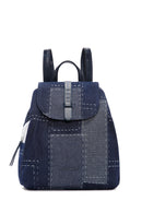 Women's Blue Jean Fabric Backpack | Derimod Women's Blue Jean Fabric Backpack | Derimod