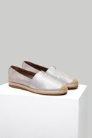 Metalik Vizon Kadın Espadril | Derimod Metalik Vizon Kadın Espadril | Derimod