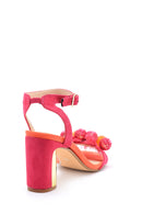 Women's Leather Accessory Detailed Heeled Shoes | Derimod Women's Leather Accessory Detailed Heeled Shoes | Derimod