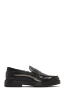 Male Black Leather Loafer | Derimod Male Black Leather Loafer | Derimod