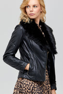 Tisha Kadın Deri Ceket | Derimod Tisha Kadın Deri Ceket | Derimod