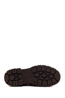Woman Brown Lace-Up Thick-Soled Suede Casual Shoes | Derimod Woman Brown Lace-Up Thick-Soled Suede Casual Shoes | Derimod
