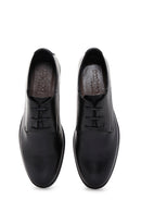 Erkek Siyah Bağcıklı Deri Klasik Ayakkabı | Derimod
