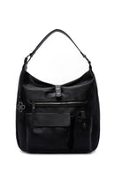 Women's Black Long Strap Shoulder Bag | Derimod Women's Black Long Strap Shoulder Bag | Derimod