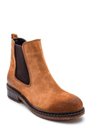 Women's Suede Leather Chelsea Boots | Derimod Women's Suede Leather Chelsea Boots | Derimod