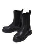 Women's Black Thick Soled Chelsea Boots | Derimod Women's Black Thick Soled Chelsea Boots | Derimod